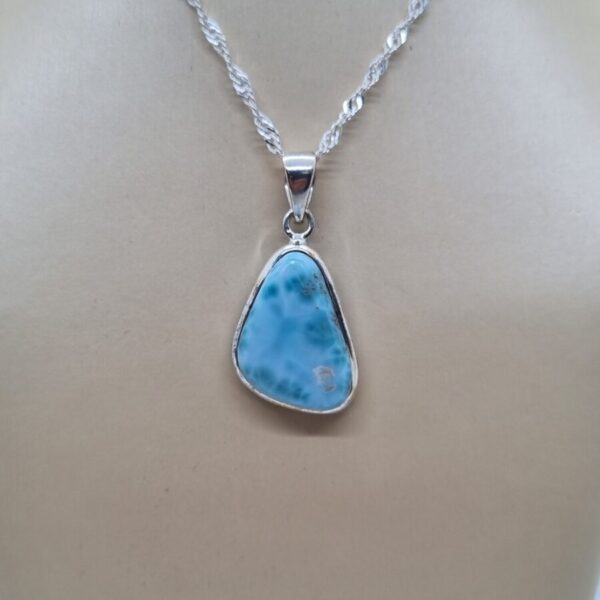 Larimar prívesok striebro AG 925